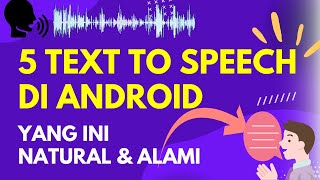 Top 5 Text To Speech Android | Text To Speech Bahasa Indonesia Dengan Text-To-Speech Google 2022 screenshot 5