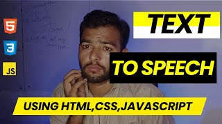 🚀 HTML CSS JavaScript Project | Create a Text-to-Speech Application from Scratch