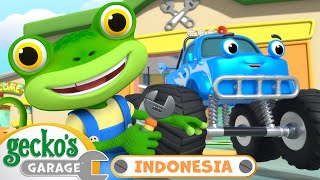 Penampilan Keren Monster Truk | Garasi Gecko | Kartun Populer Anak-Anak | Seru dan Mendidik