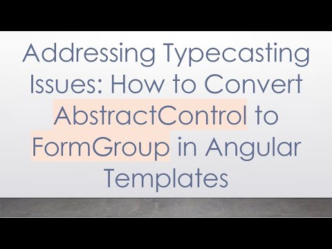 Addressing Typecasting Issues: