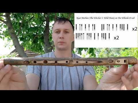Видео: Каер Морхен на Лесной Флейте/Kaer Morhen on the Forest Flute