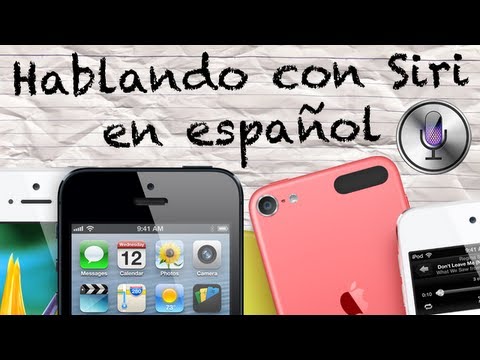 Hablando con Siri en Español | ¡PREGUNTAS GRACIOSAS! (iOS 6)