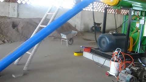 Video of Peanut shells pellet machine Cao Count