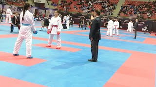 Dünya Ümit, Genç Ve - 21 Yaş Altı Karate Şampiyonası .Ümit Bayan Kumite Elemeleri