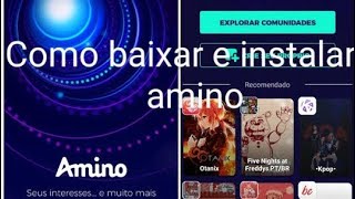 Como Baixar e Instalar o Amino screenshot 5
