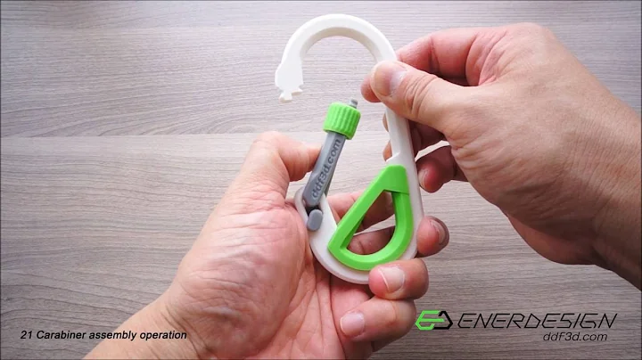 21 Carabiner assembly operation by ddf3d.com