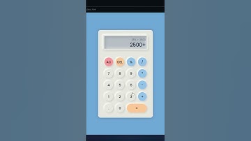 Build a Stylish Calculator Web App in Minutes!