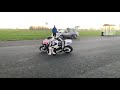 Kayo minigp  first practise minibike in action knee down elbow down motogirl riding badgirl