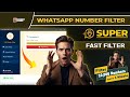 whatsapp number filter software | whatsapp active number checker | whatsapp number filter