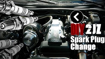 POV 2JZ GTE Spark Plug Change:  MKIV Supra Basics.