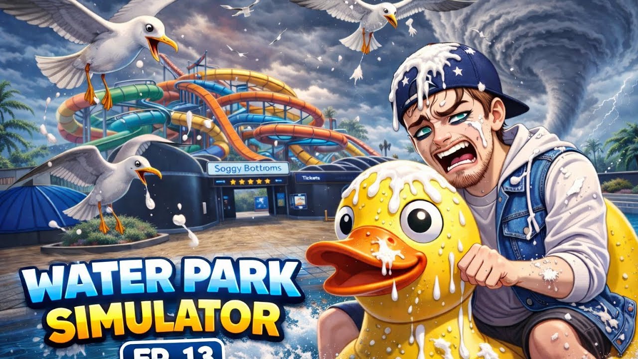 The F#&%ing seagulls are back!! “Water park simulator”