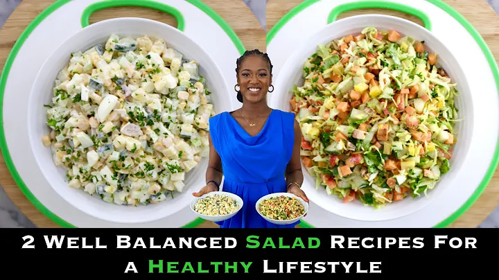2 Balanced Salads For Weight-Loss & a Healthy Life - Easy & Delicious - ZEELICIOUS FOODS