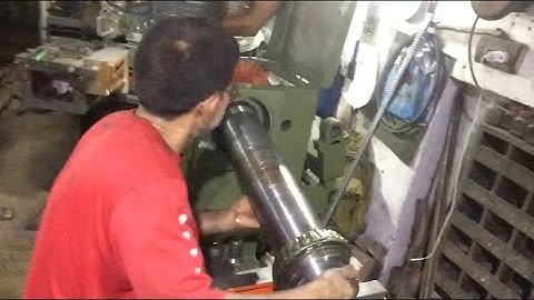 How to make new lathe machine fitting Technical machine #technology #machinary #hardwork