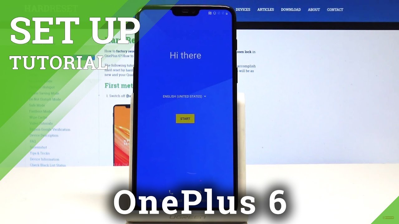 How to Set Up OnePlus 6 - Activation / Configuration Process - YouTube