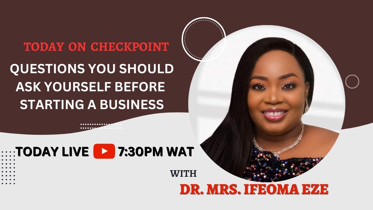 QUESTIONS YOU SHOULD ASK YOURSELF BEFORE STARTING A BUSINESS - YouTube