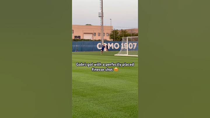 What a finish by Alessandro Gabrielloni! 👀