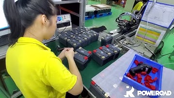 POWEROAD Motorcycle Lithium Battery Assembly Line