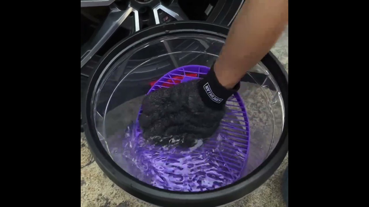 Lucullan WashBorad Bucket Insert Dirt Guard Grit Catcher Car Wash Mitts