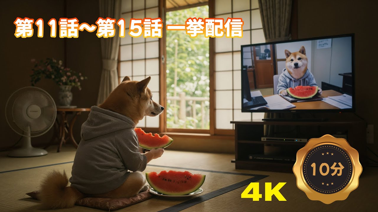 📺💻 [第11話～第15話]  一挙配信 (10分)