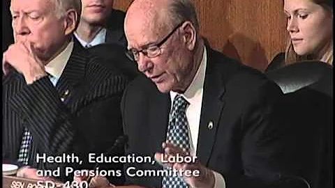 Senator Roberts questions FDA Nominee Dr. Robert Califf
