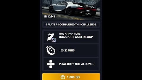 NFS World (NRZ) - ROCKPORT WORLD LOOP - 05:07.491 - KOENIGSEGG JESKO