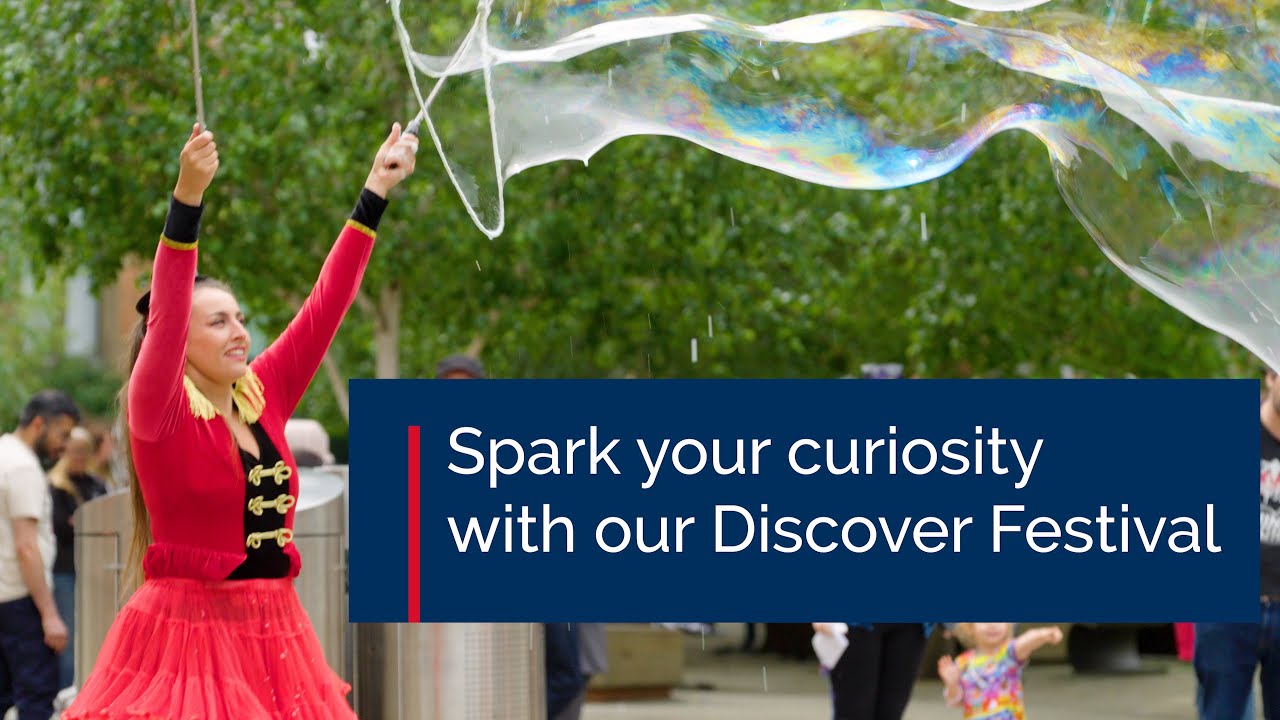 Spark your curiosity with our Discover Festival - YouTube