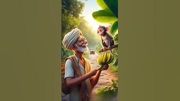 Kisan or Bandar Ki Dosti. #babakidyatai #shorts#million#facts#cartoon#motivation #zaruratrishta