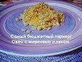 САМЫЙ НЕДОРОГОЙ ГАРНИР! Овес с морковью и луком |Овес с поджаркой|