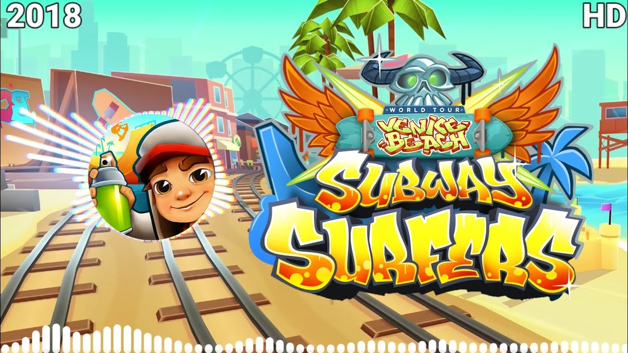 Subway Surfers VENICE BEACH 2018(Tagbot Space Outfit)*Gameplay For