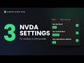 How to Set Upp NVDA Screen Reader for Development Reading and Writing Code
