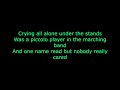 Dixie Chicks - Travelin Soldier (karaoke)