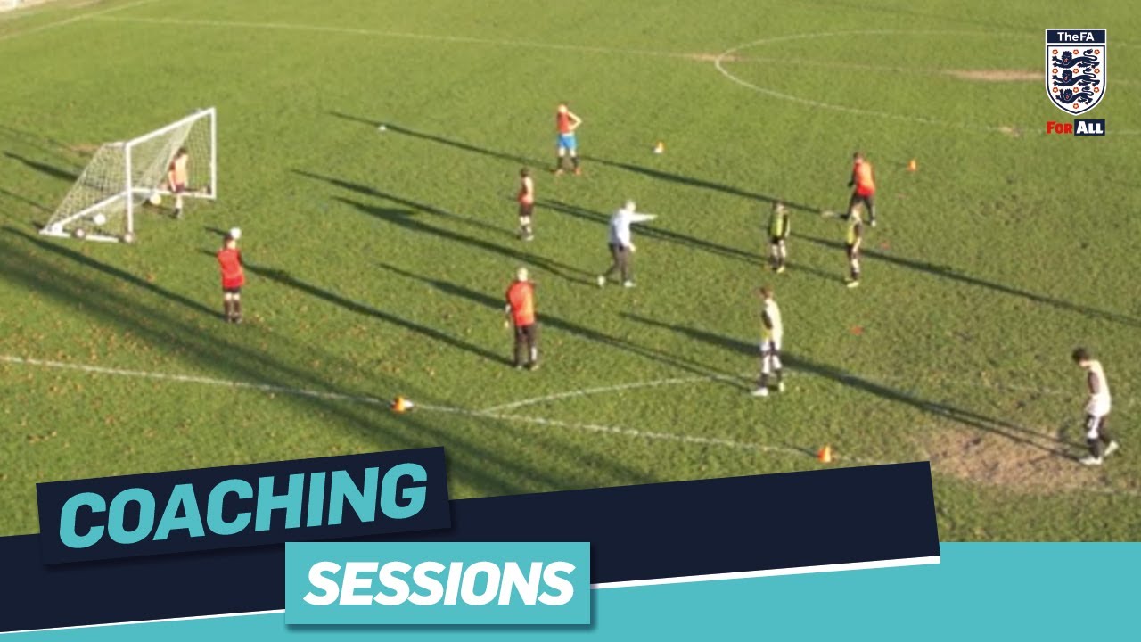 When To Press  FA Learning Coaching Session From Gordon Staniforth