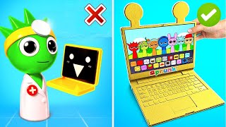 Download Lagu 💻 Sprunki Cardboard Laptop vs 🏥 Incredibox Hospital | DIY Showdown MP3 Download Lagu 💻 Sprunki Cardboard Laptop vs 🏥 Incredibox Hospital | DIY Showdown MP3