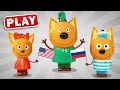KyKyPlay - Три Кота и Свинка няша Алиса Учат Английский язык - Поиграйка с Алисой