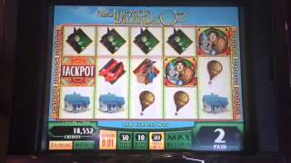 The Wizard of Oz with Bonus and Big Win - Slot Fruit Machine screenshot 2