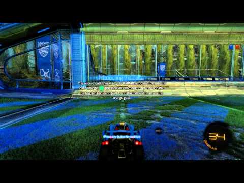 Rocket League - Basic Training Tutorial: Jump, Dodge, Rocket Boost, Powerslide, Locating The Ball