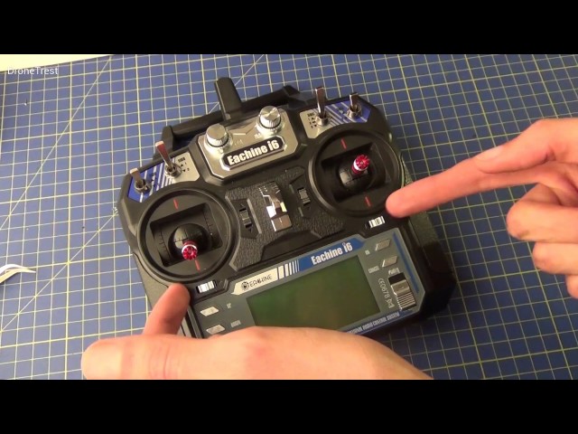 Binding and Setting Up the FlySky i6 Transmitter for a quadcopter/drone -  YouTube