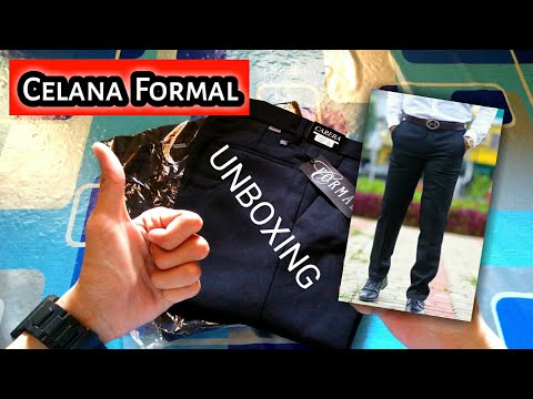 Celana Formal - Unboxing