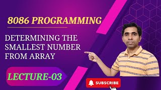 8086 Program to find largest number in a series of 8 bit numbers