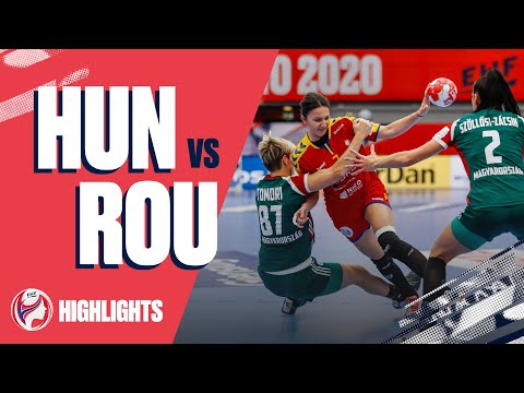 Highlights | Hungary vs Romania | Main Round | Women&#039;s EHF EURO 2020