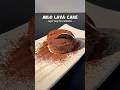Indulge in TikTok's Viral Milo Lava Cake Recipe #shorts