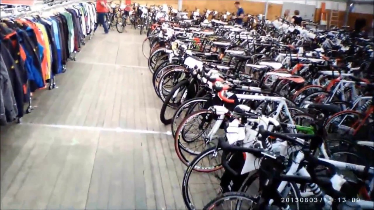 Lagerverkauf 2013 bei Fahrrad Rose in Bocholt aus