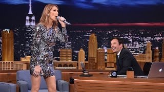 Watch Celine Dion Totally Slay Epic Impressions of Rihanna, Cher and Sia!