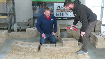 6. Make VERSA-LOK walls with outside curves!