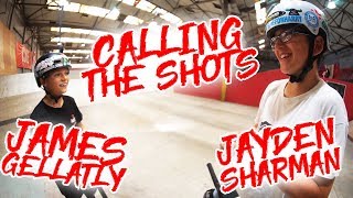 JAMES GELLATLY VS JAYDEN SHARMAN | Pro Scooter Riders Calling the Shots