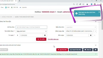 Hướng dẫn Lập hóa đơn phát hành hóa đơn trên Sinvoice hóa đơn điện tử Viettel