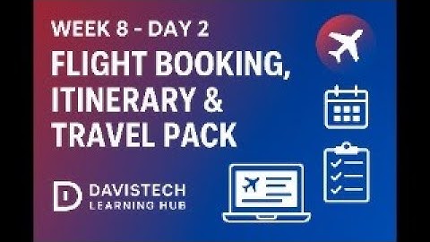 How Virtual Assistants Book Flights & Create Itineraries | Travel Management Tutorial (Week 8)