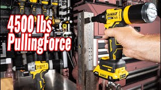 4500 lbs Pulling Force! NEW DeWalt 20V MAX Rivet Tools [DCF403D1 & DCF414GE2]
