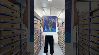 David Hockneys Iris With Evian Bottle, 1998