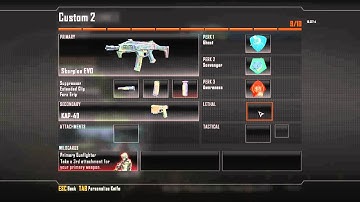 Call of Duty Black Ops 2 Best Class Setups Best Custom Classes)